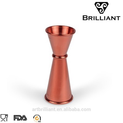 Brilliant BM3001 Japanese Style Jigger Copper for cocktail tools